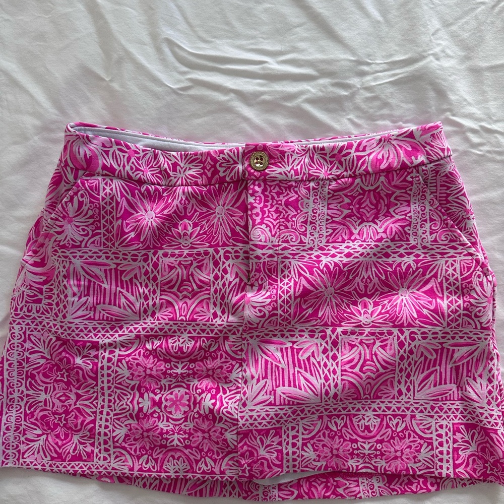 Lilly Pulitzer Pink UPF golf skort size 6